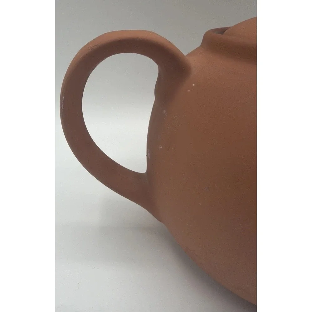 The Original Suffolk Country Tea Pot. Terracotta Henry Watson Pottery England.